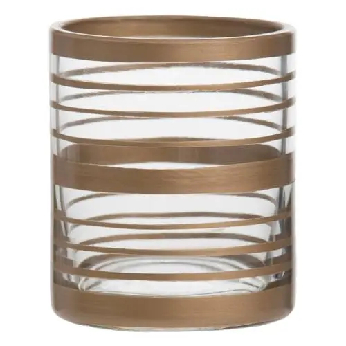 Svícen skleněný Yankee Candle Copper Elegance 2, průměr 7 cm