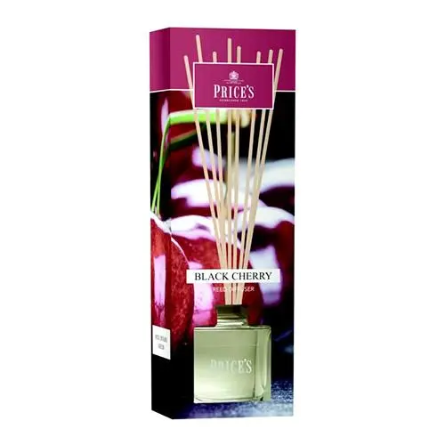 Price´s Candles rákosový difuzér Černá třešeň 100 ml