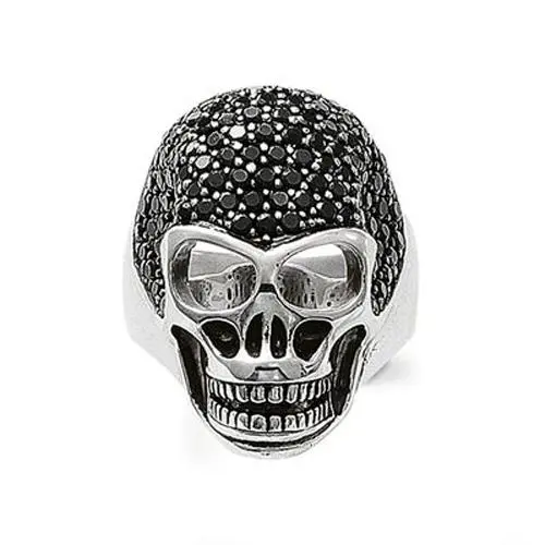Thomas Sabo Prsten Lebka TR1705 051 11 52 Sterling silver blac