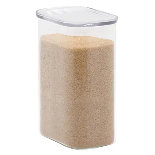 Pebbly PKV-064 Dóza skleněná obdelníková zaoblené hrany 1,2 l