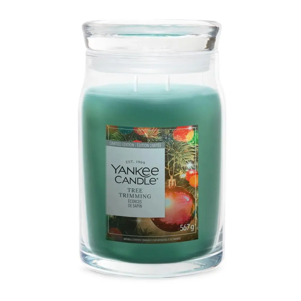 Svíčka Yankee Candle Signature velká, Tree Trimming