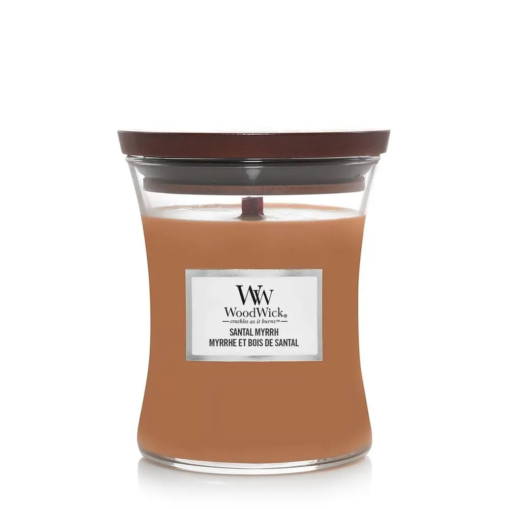Woodwick Santal Myrrh váza střední