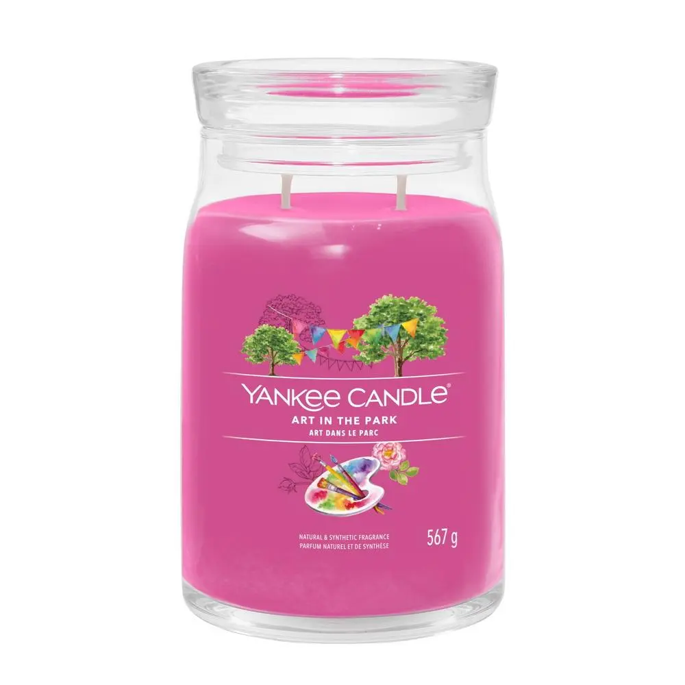 YANKEE CANDLE Art in the Park svíčka 567g / 2 knoty (Signature velký)