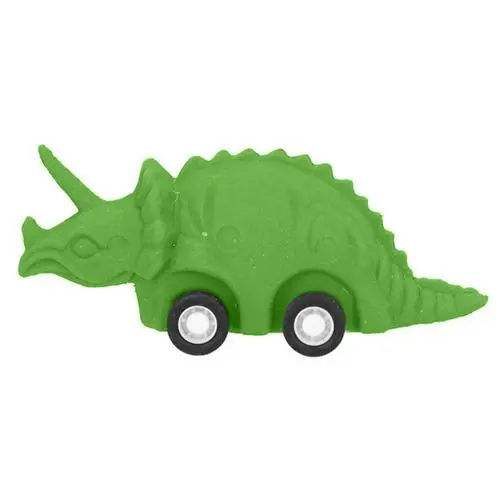 Dino World Gumový dinosurus Triceratops zelený