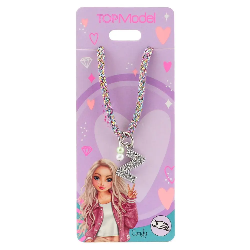 Šňůrkový náramek Top Model, písmenko "Z" Candy