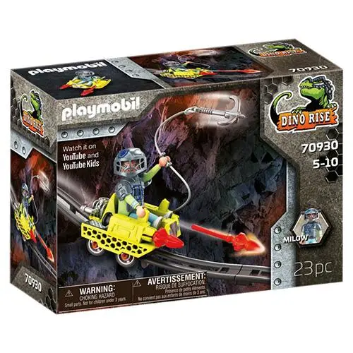 Playmobil 70930 dino rise důlní vozík