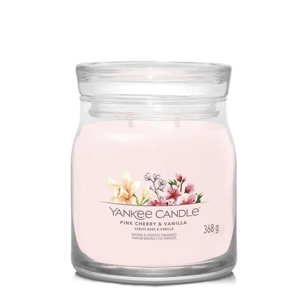 Yankee Candle Signature PINK CHERRY & VANILLA 368 g