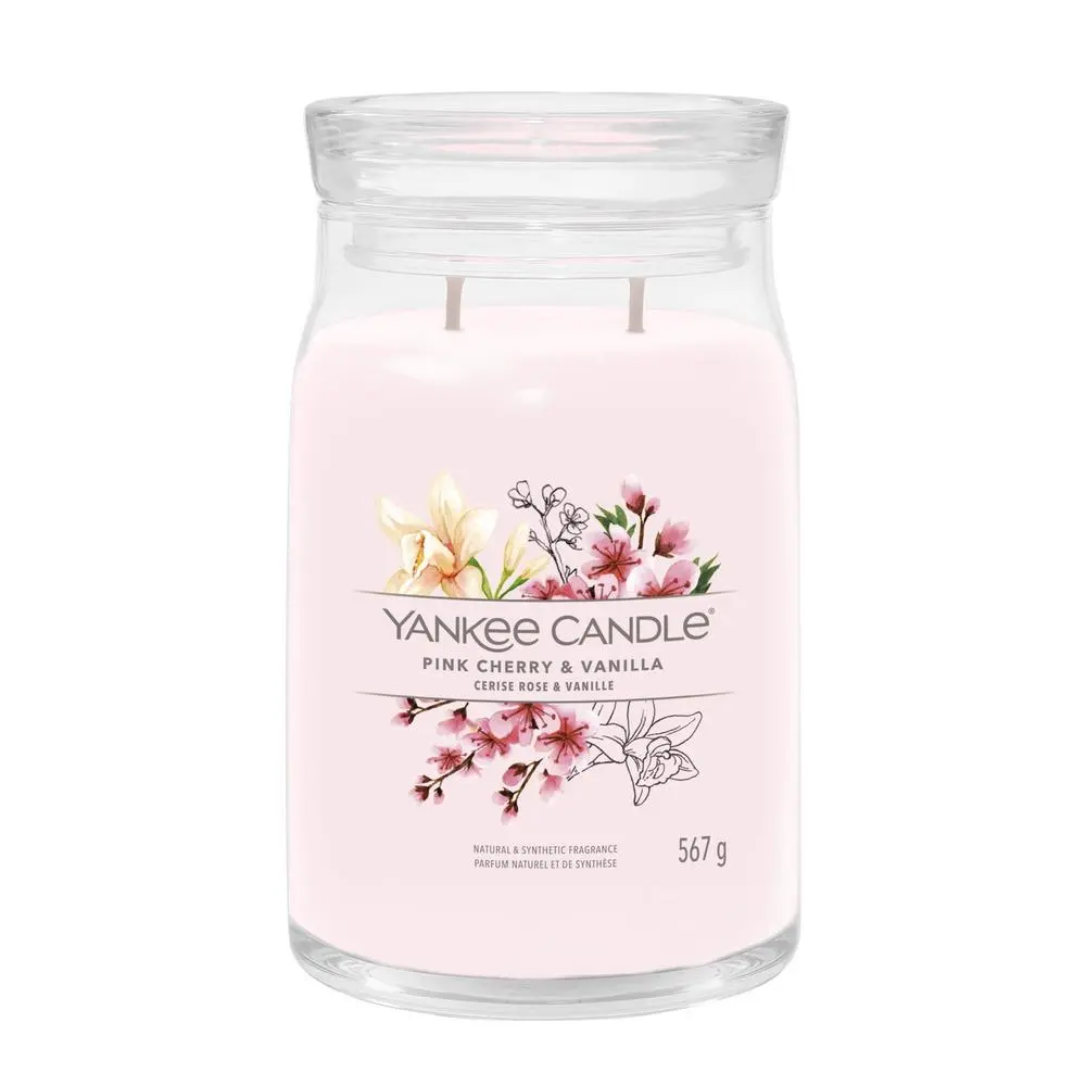 Yankee Candle Signature Pink Cherry & Vanilla 567 g