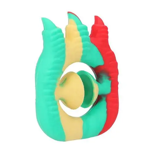 Dino World Fidget tlapa Zelená, žlutá, červená
