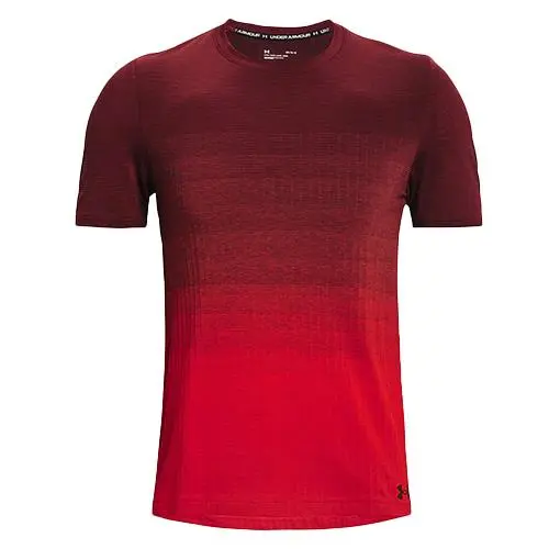 Under Armour pánské tričko UA Seamless LUX SS červená