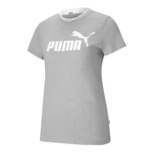 Puma Amplified Graphic Tee šedá