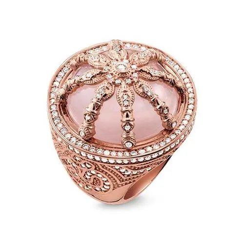 Thomas Sabo Prsten Růžové kolo TR2025 537 9 52 Sterling silver r