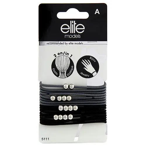 Gumičkové náramky 2v1 Elite Models Grey