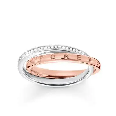 Thomas Sabo Prsten Navždy spolu D TR0031 095 14 52 Sterling silver