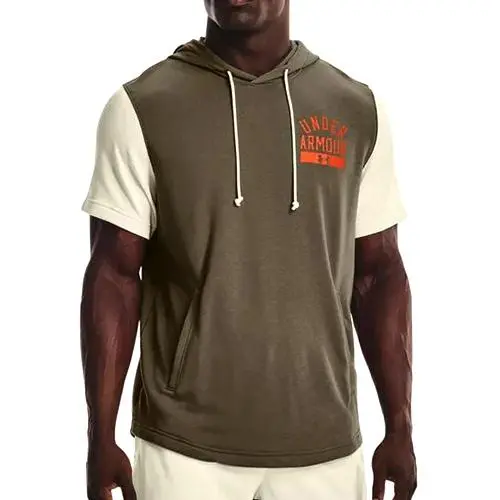 Pánská mikina Under Armour Rival Terry CB SS Hoodie