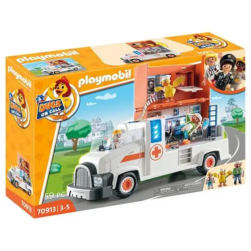 Playmobil 70913 ZÁCHRANÁŘSKÝ VŮZ