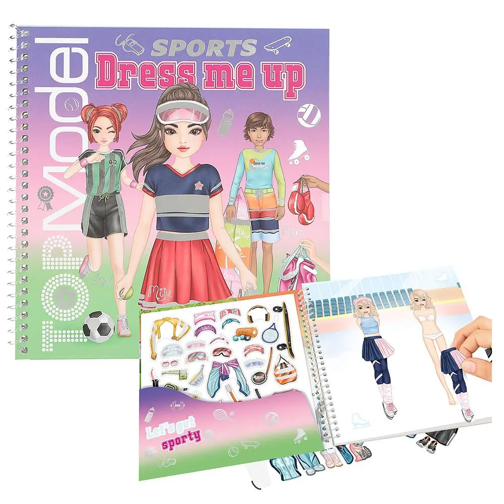 Zestaw Dress Me Up Top Model Sport 13808A