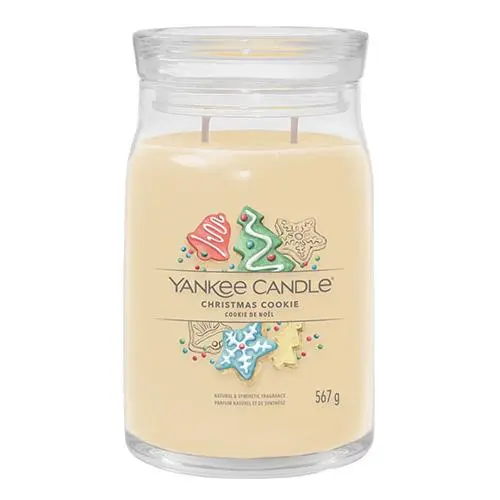 YANKEE CANDLE CHRISTMAS COOKIE SIGNATURE VELKÝ