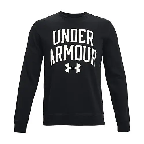 Under Armour Rival Terry CREW black 1361561-001 Čierna