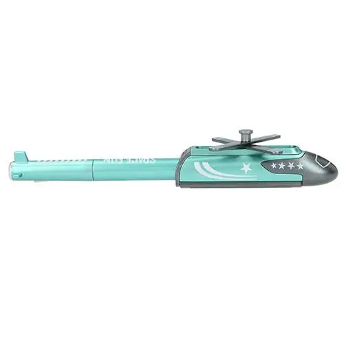 Kuličkové pero s led světlem Monster Cars ASST Turquoise