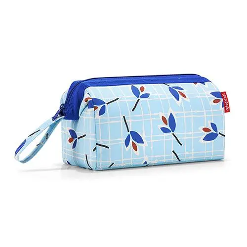 Reisenthel kosmetická taška TRAVELCOSMETIC leaves blue