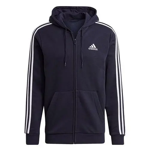 adidas Essentials 3S FZ tmavě modrá
