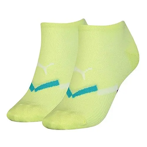 Puma dámské ponožky Seasonal Sneaker 2 páry pohodlné a prodyšné kotníkové ponožky s decentním logem v různém barevném