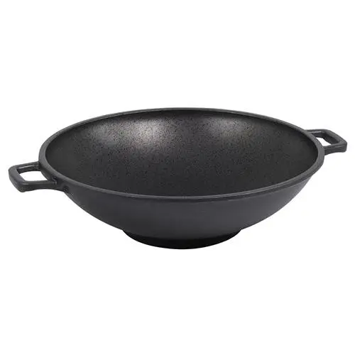 WOK pánev de Buyer 8317.00 CHOC EXTREME WOK rendlík se dvěma oušky 32 cm h