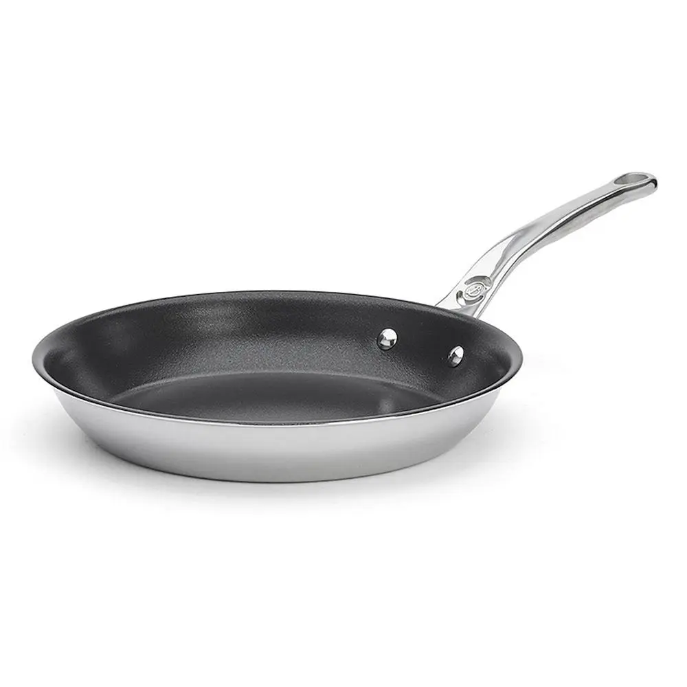 Nepřilnavá pánev AFFINITY 24 cm, stříbrná, nerezová ocel, de Buyer