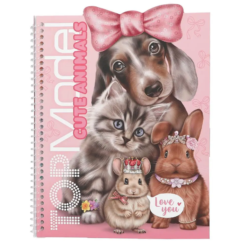 Top Model Gute Animals - Kreatívny blok nálepiek - kniha z kategorie Samolepky
