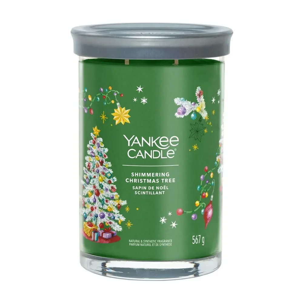 Yankee Candle Signature tumbler Shimmering Christmas Tree 567 g