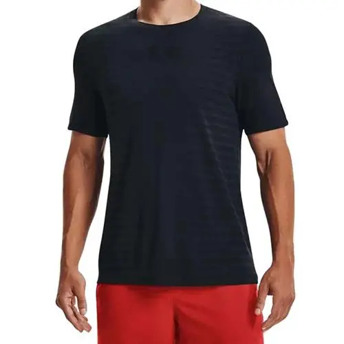 Under Armour UA Seamless Wordmark SS 1366148-001 černé