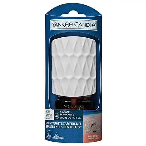 Yankee Candle Elektrický difuzér do zásuvky Organic Kit Pink Sands 18,5 ml