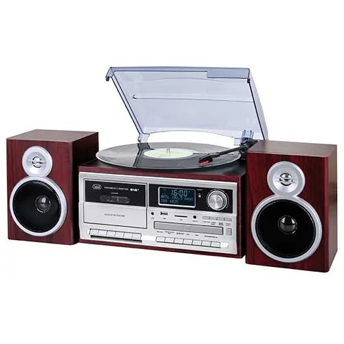 Hi-Fi systém Trevi TT 1072 DAB WD dřevo