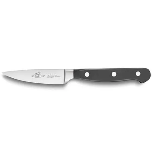 Lion Sabatier Ořezávací nůž PLUTON 10 cm, nerezové nýty, černá