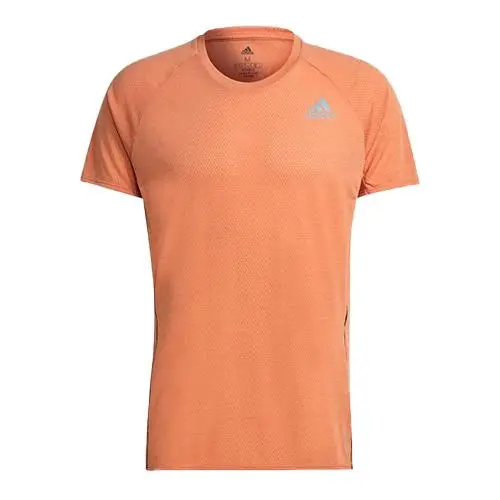 adidas pánské běžecké tričko Adi Runner Tee pánské sportovní tričko Adi Runner Tee s krátkým rukávem oranžové
