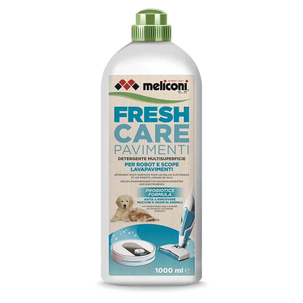 Meliconi 621035 Fresh care Čistič na podlahy tekutý univerzální aktivní probiotika na všechny povrchy 1000 ml
