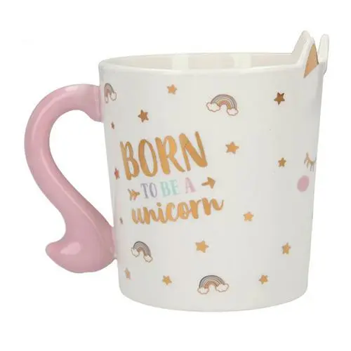 Ylvi and Minimoomis Hrneček Ylvi and the Minimoomis Born to be a unicorn motiv jednorožce 300 ml