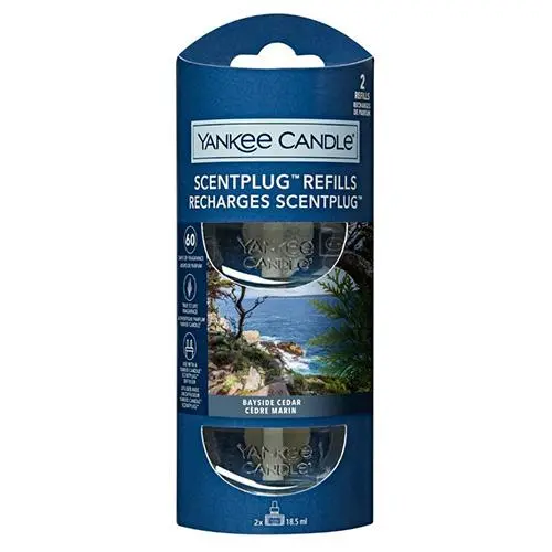 Yankee Candle náplň pro vůni do elektrické zásuvky Bayside Cedar 2 x 18,5 ml