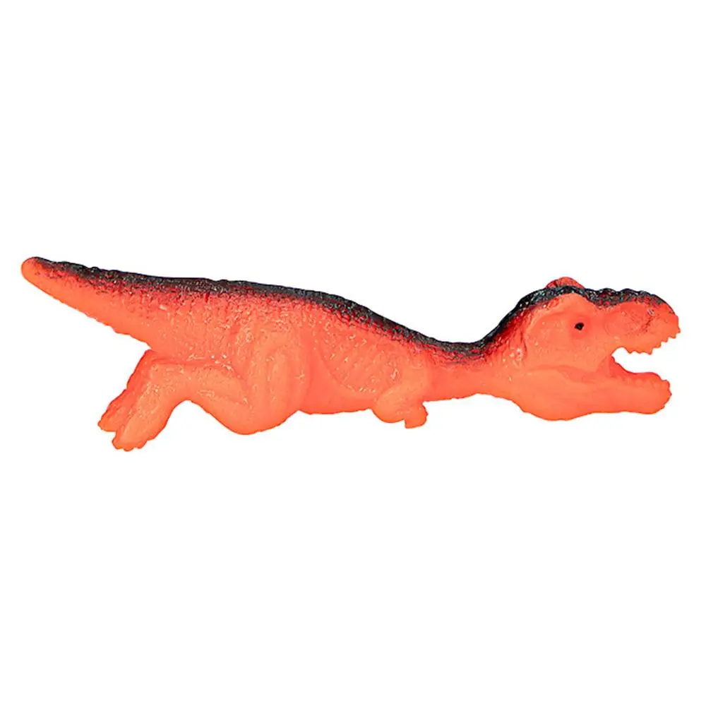 Dino World Vystřelovací svítící dinosaurus oranžový Pterodaktyl