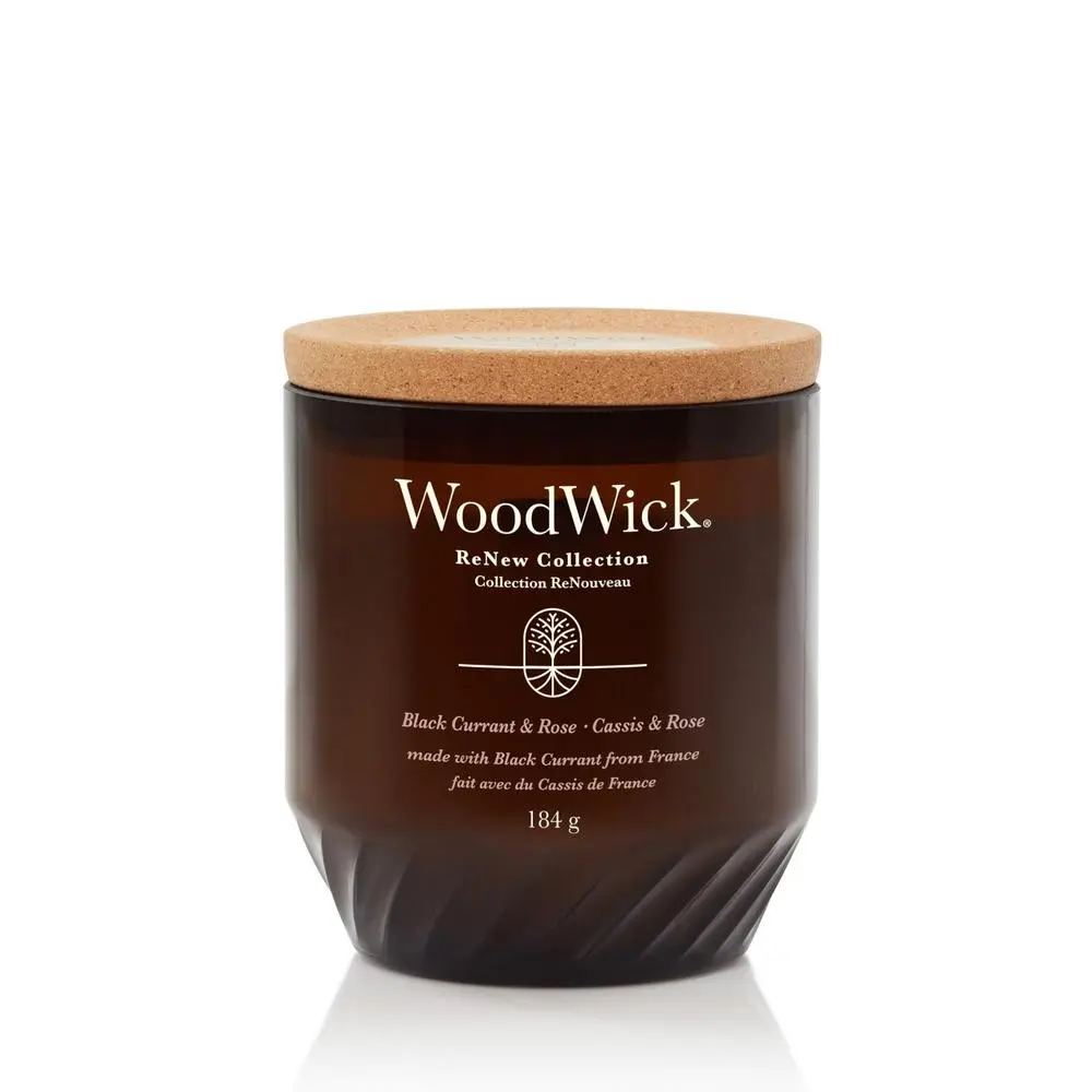 WoodWick ReNew BLACK CURRANT & ROSE 184 g