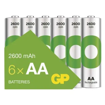 GP Nabíjecí bat. ReCyko 2600 AA (HR6) - 6ks