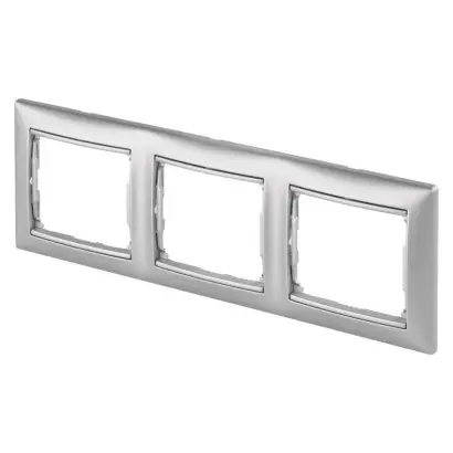 Legrand Valena trojrámeček hliník 770153