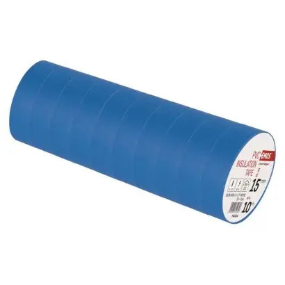 EMOS izolační páska PVC 15mm x 10m MODRÁ 10 ks