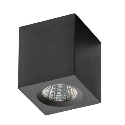 AZZ AZ2787 LED Stropní bodové přisazené svítidlo Azzardo Nano Square black AZ2787 5W 420lm 3000K IP20 5,6cm hranaté černé - AZZARDO