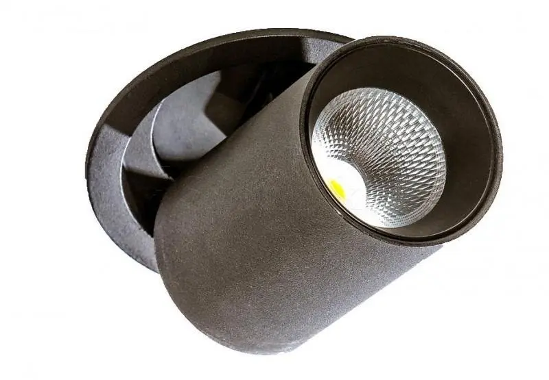 AZZ AZ2829 LED Stropní zápustné bodové svítidlo Azzardo Luna 15W Dimm black AZ2829 15W 1270lm 3000K IP20 stmívatelné černé - AZZARDO