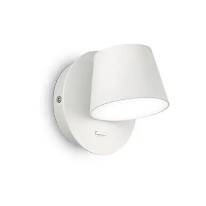 ILUX 167152 LED Nástěnné bodové svítidlo Ideal Lux Gim AP1 bianco 167152 bílé - IDEALLUX