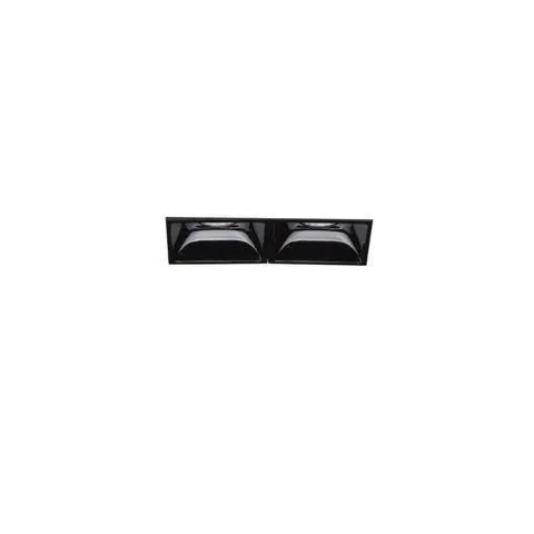 LED Zápustné bodové svítidlo Ideal Lux Lika FI2 Trimless 206202 4W 440lm 3000K IP20 černé bez rámečku