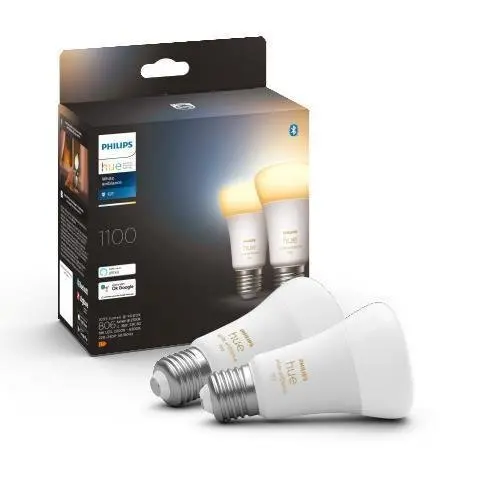 PH 8719514291256 Hue Bluetooth LED White Ambiance set 2ks žárovek Philips 8719514291256 E27 A60 8W 1100lm 2200-6500K stmívatelné - PHILIPS (929002468404)