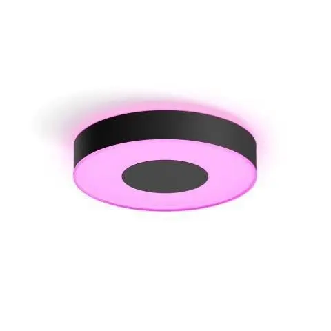 PHILIPS HUE Hue Bluetooth LED White and Color Ambiance Stropní svítidlo Philips Infuse M 41163/30/P9 33,5W 2350lm 2000-6500K RGB IP20 černé, stmívatelné